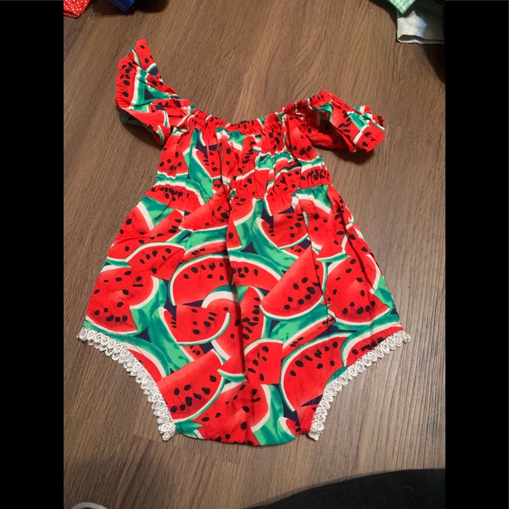 Strawberry girl Birthday Outfit